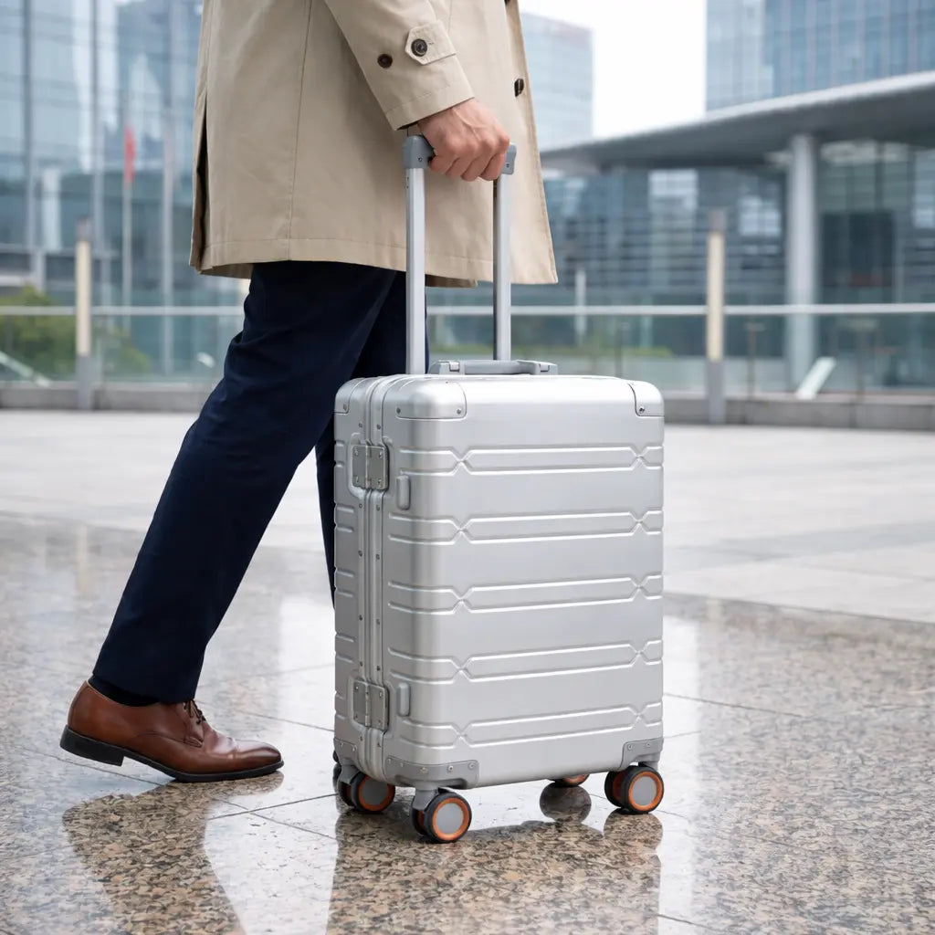 Valise Cabine Rigide 55cm - Silver | WAYOUT