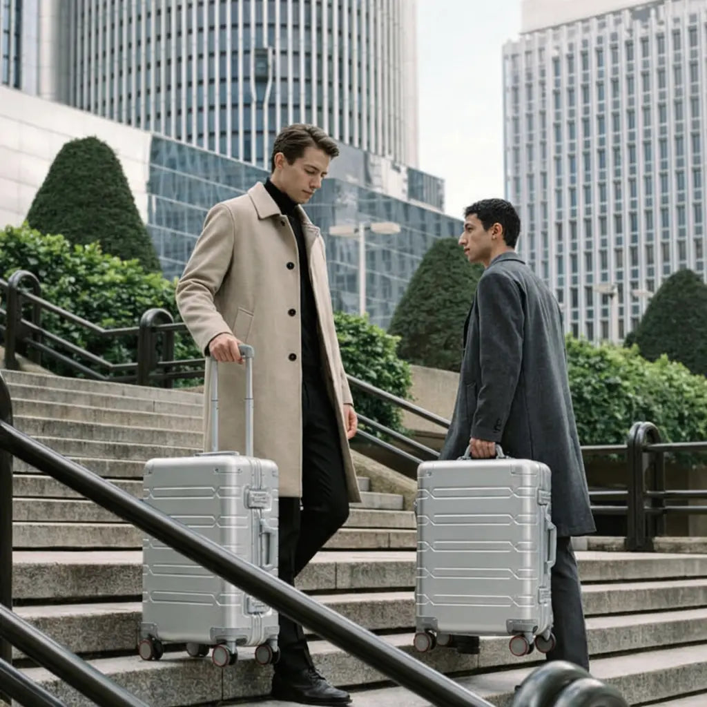 Valise Cabine Rigide 55cm - Silver | WAYOUT