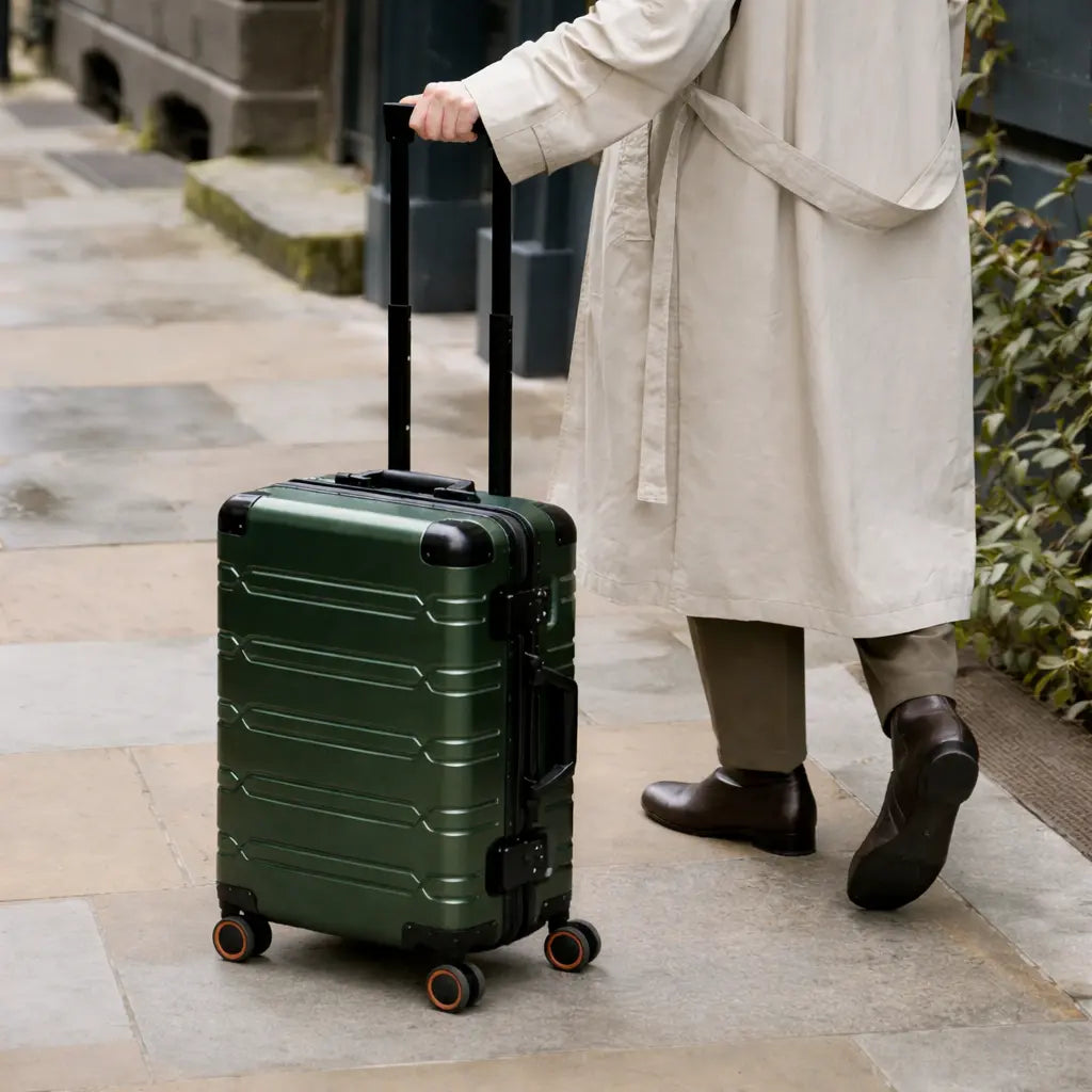 Valise Cabine Rigide  55cm - Vert Foncé | WAYOUT