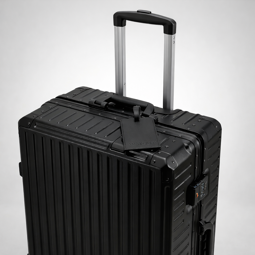 Valise Cabine Rigide Ultralight 55cm - Noir | WAYOUT