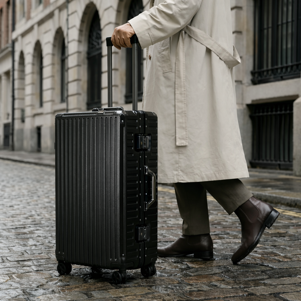 Valise Cabine Rigide Ultralight 55cm - Noir | WAYOUT