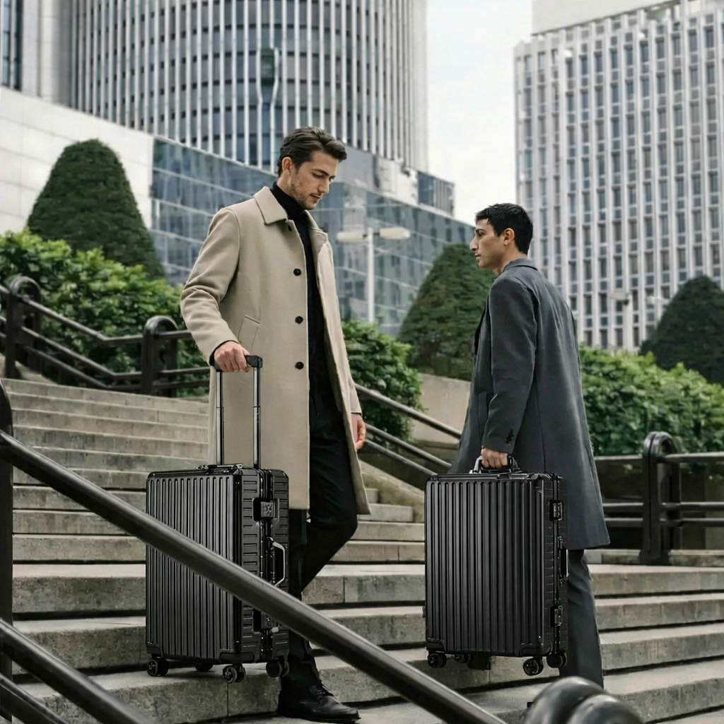 Valise Cabine Rigide Ultralight 55cm - Noir | WAYOUT