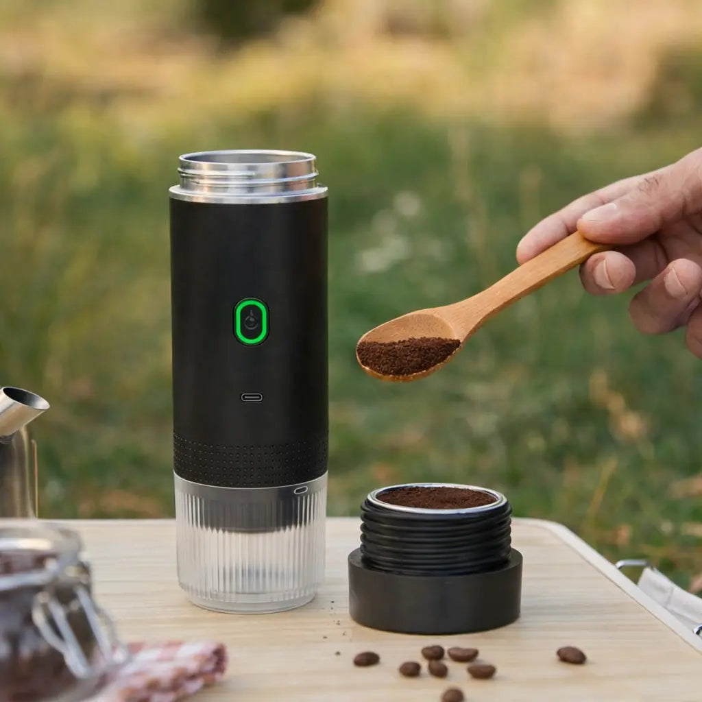 Cafetière Portable Expresso | Voiture Camping Voyage | WAYOUT