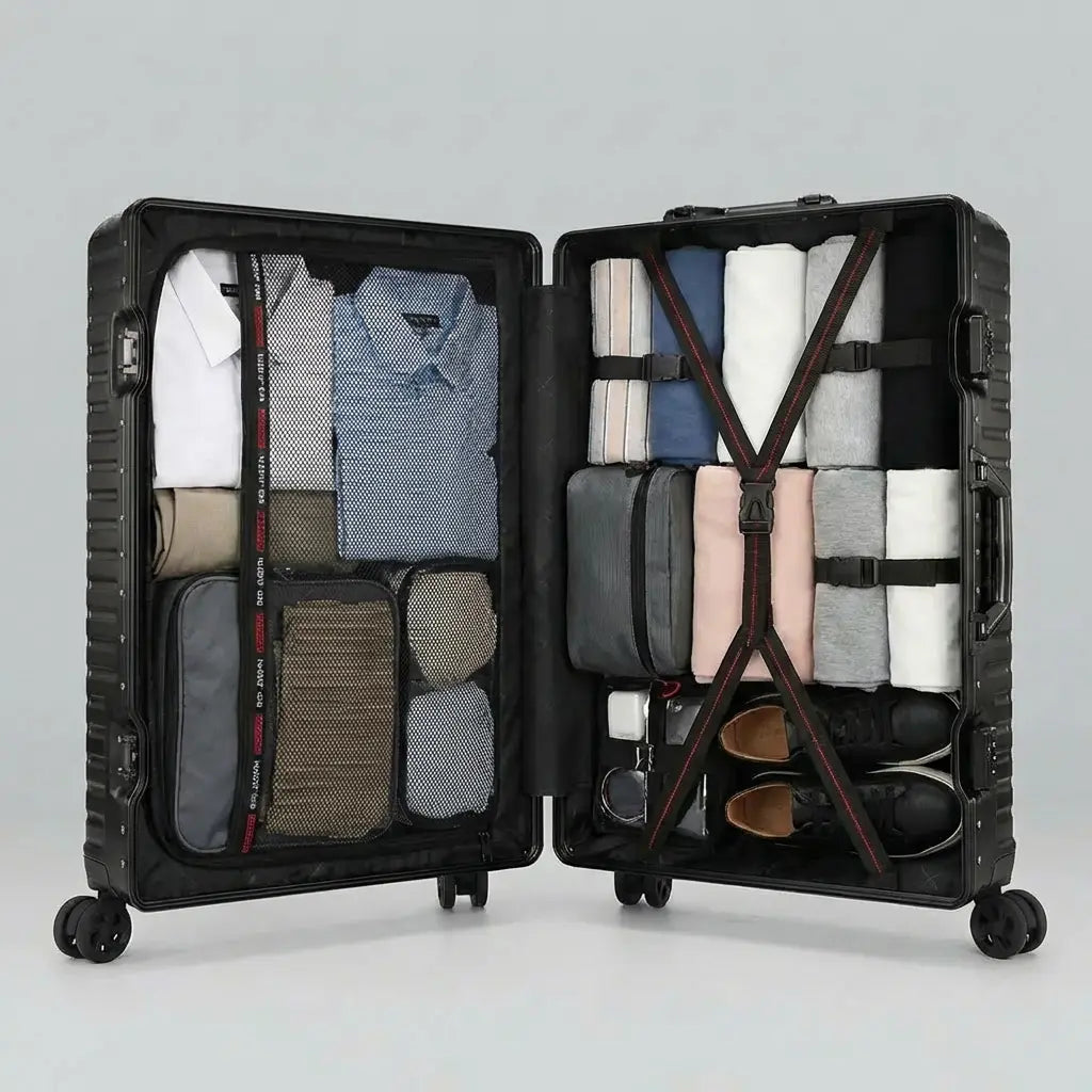 Valise Cabine Rigide Ultralight 55cm - Noir | WAYOUT