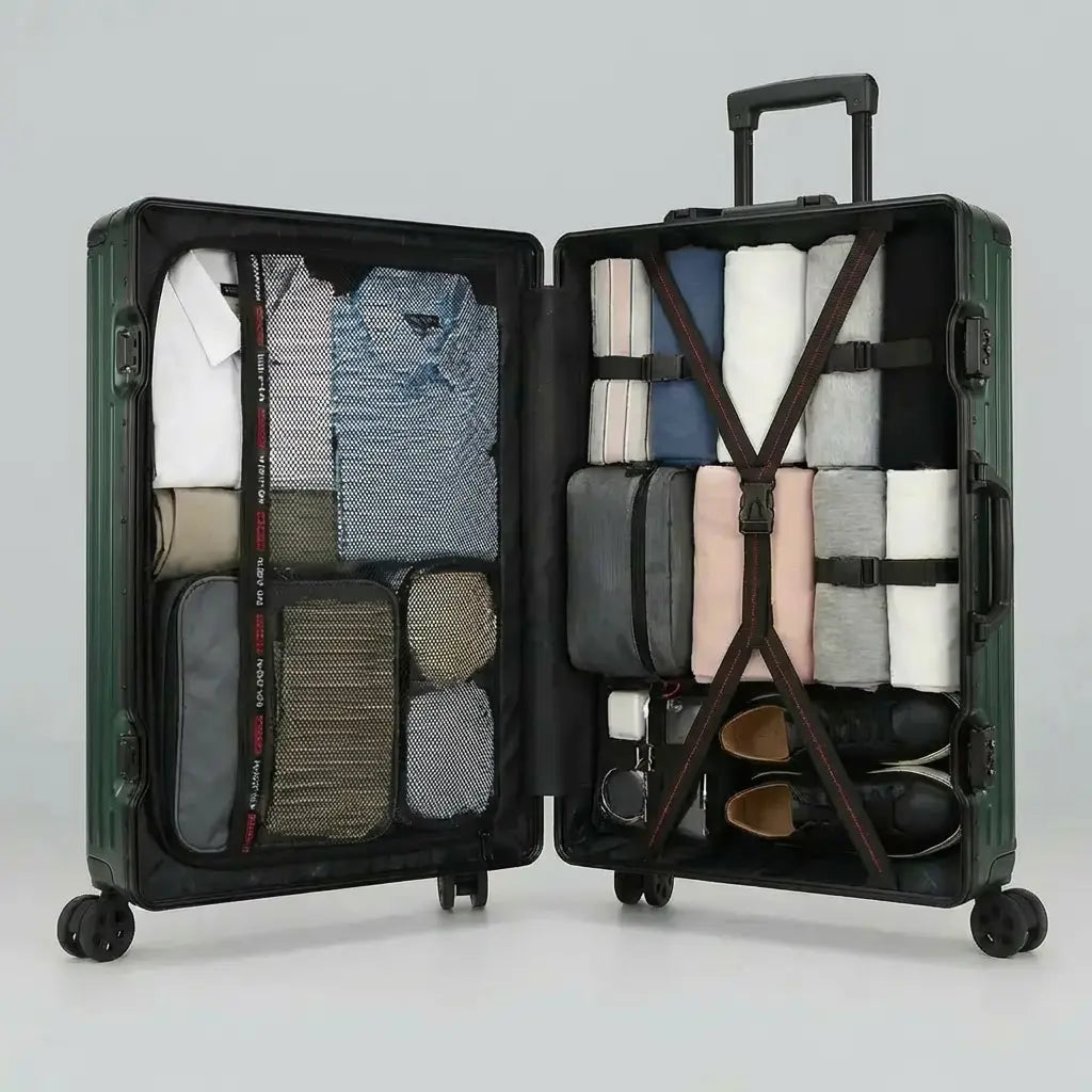 Valise Cabine Rigide Ultralight 55cm - Vert Foncé| WAYOUT