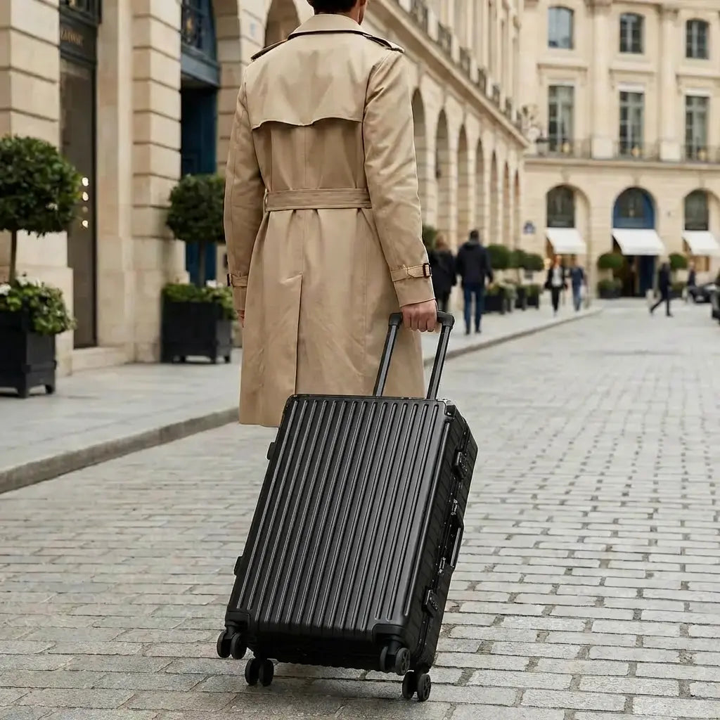 Valise Cabine Rigide Ultralight 55cm - Noir | WAYOUT