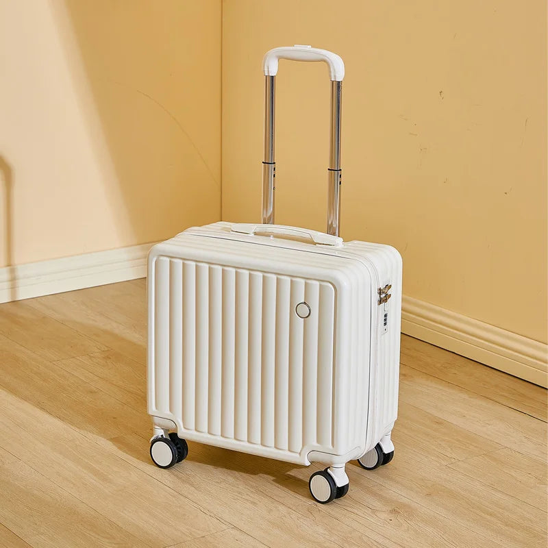Valise Cabine Rigide Business 40x30x20cm - Blanc | WAYOUT
