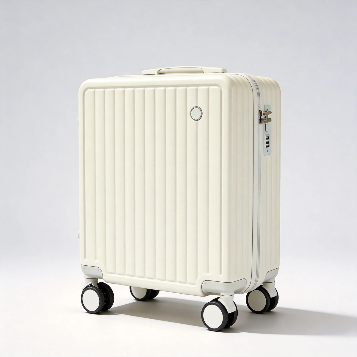 Valise Cabine Rigide Business 40x30x20cm - Blanc | WAYOUT