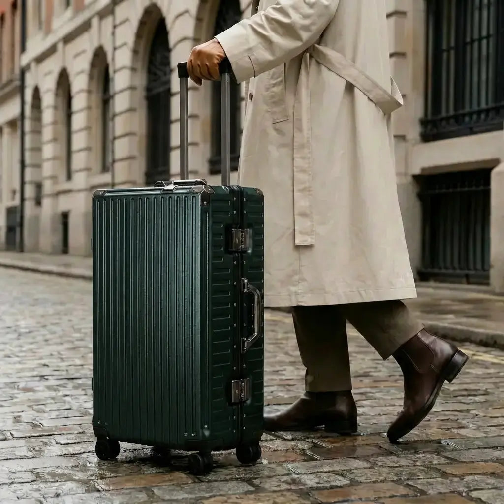 Valise Cabine Rigide Ultralight 55cm - Vert Foncé| WAYOUT