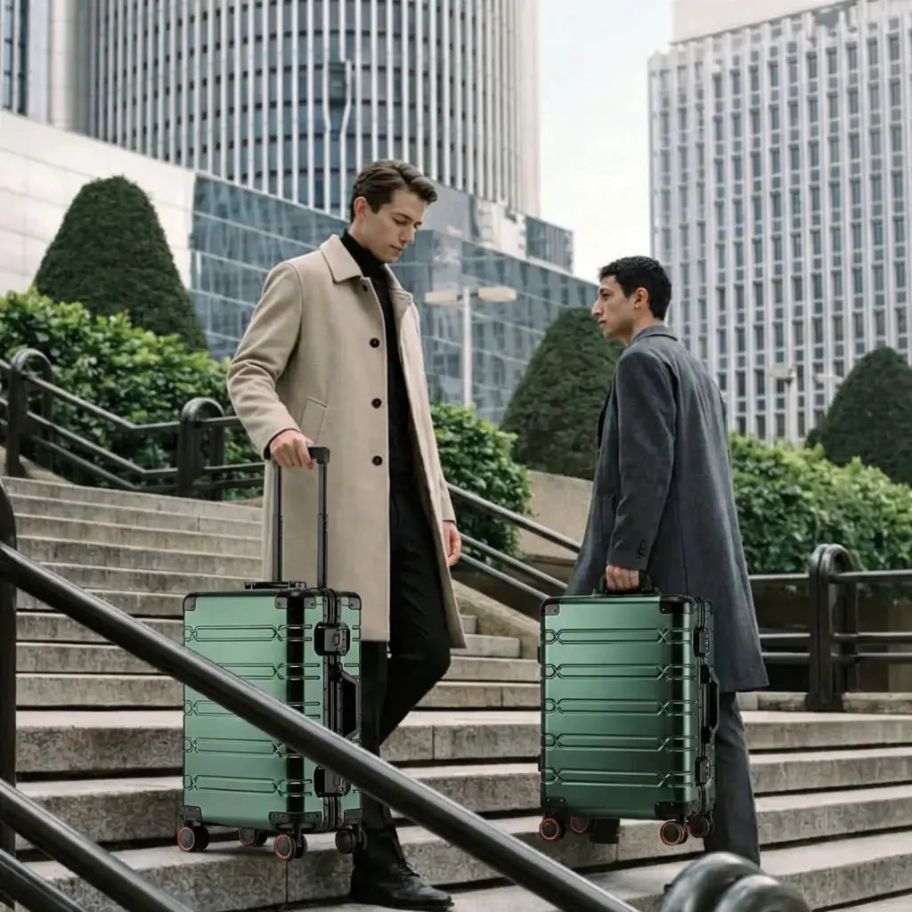 Valise Cabine Rigide  55cm - Vert Foncé | WAYOUT