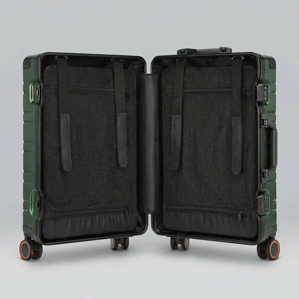 Valise Cabine Rigide  55cm - Vert Foncé | WAYOUT
