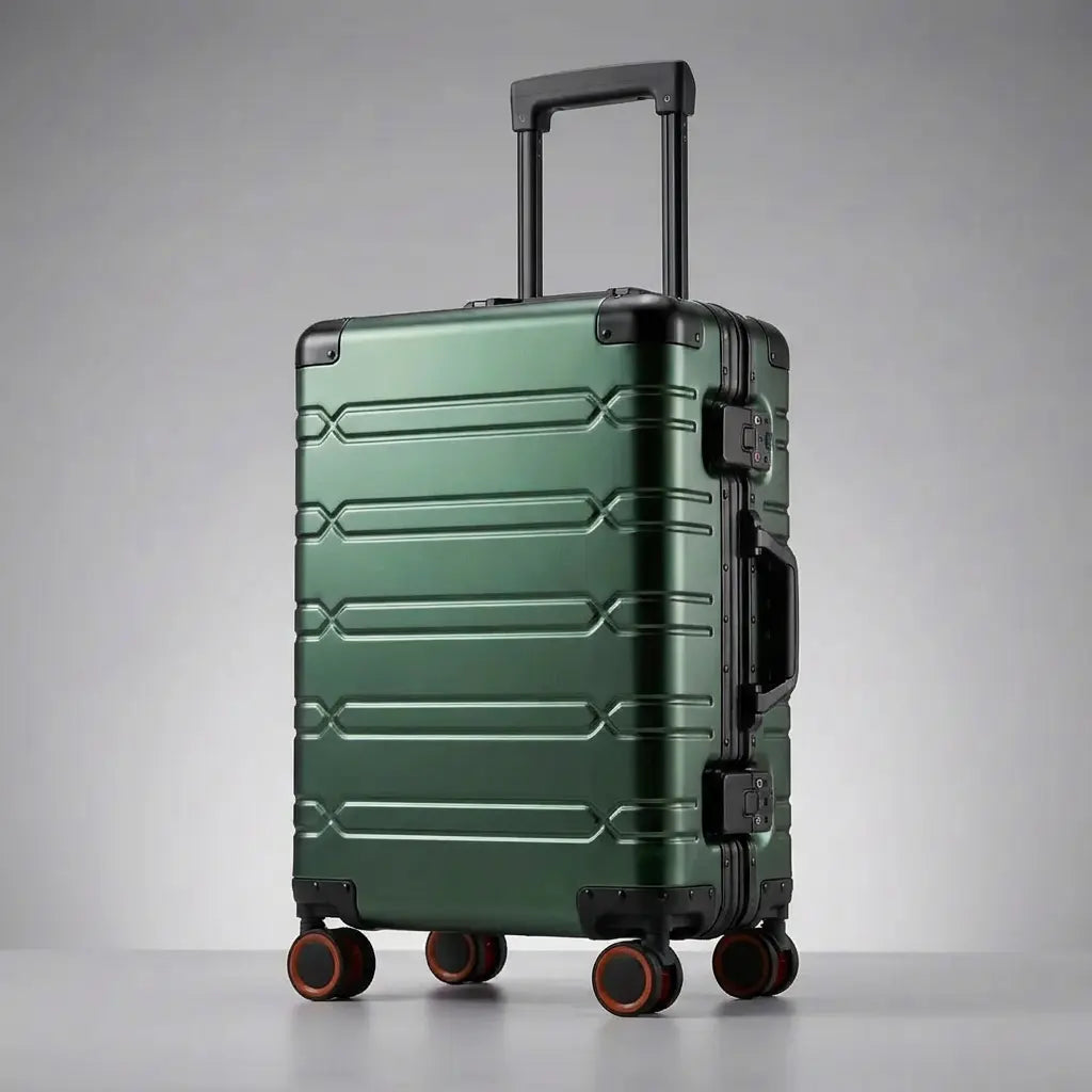 Valise Cabine Rigide  55cm - Vert Foncé | WAYOUT